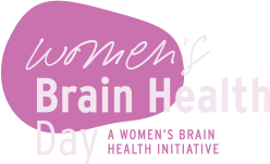 Women's Brain Health Day // La journée de la santé cérébrale des femmes Logo